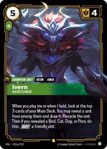 Ivern, Nurturer (Alternate Art) - Unleashed (UNL)