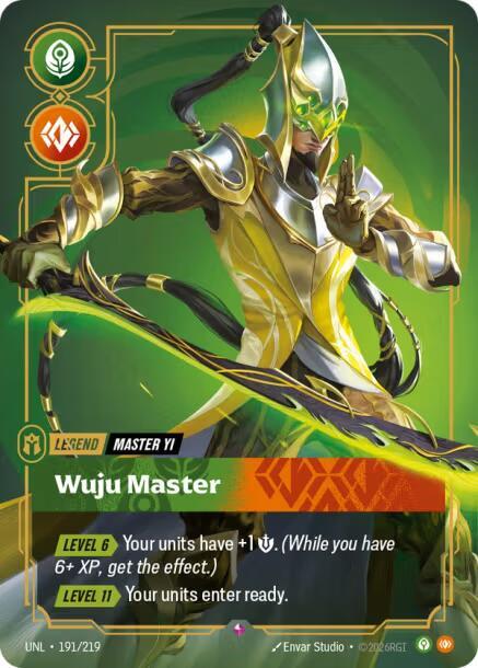 Master Yi - Wuju Master 191/219 RFTB3