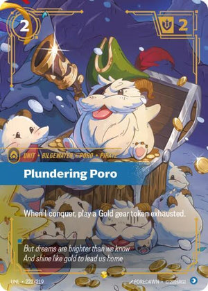 Plundering Poro (Overnumbered) 222/219 RFTB3