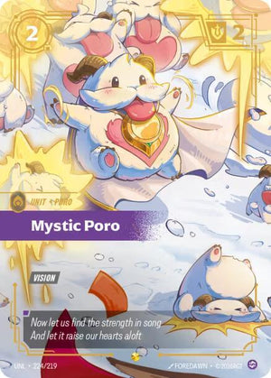 Mystic Poro (Overnumbered) 224/219 RFTB3