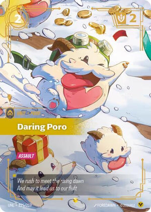 Daring Poro (Overnumbered) 225/219 RFTB3