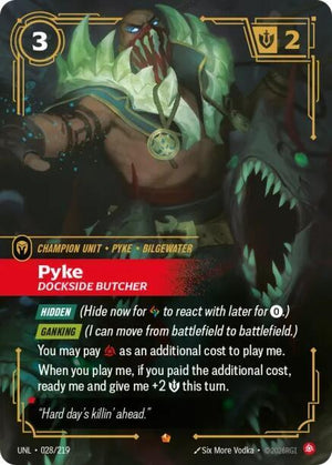 Pyke - Dockside Butcher 028/219 RFTB3