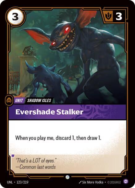 Evershade Stalker 123/219 RFTB3