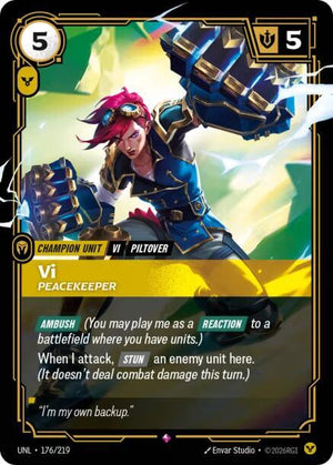 Vi - Peacekeeper 176/219 RFTB3