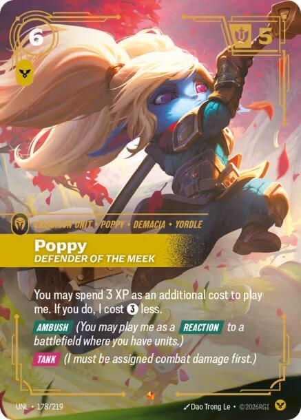 Poppy - Defender of the Meek 178/219 RFTB3