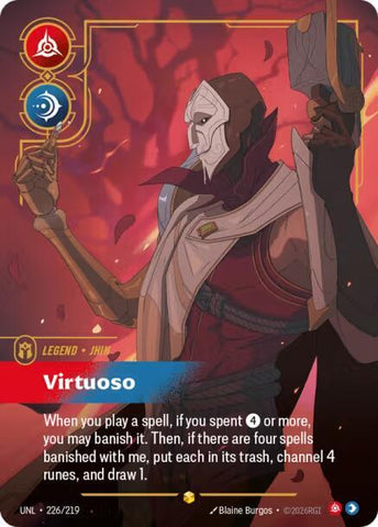 Jhin - Virtuoso (Overnumbered) 226/219 RFTB3