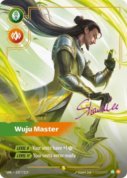 Master Yi - Wuju Master (Signature) 231*/219 RFTB3