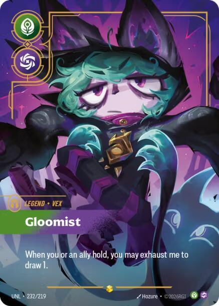 Vex - Gloomist (Overnumbered) 232/219 RFTB3