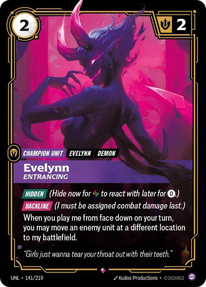 Evelynn - Entrancing 141/219 RFTB3