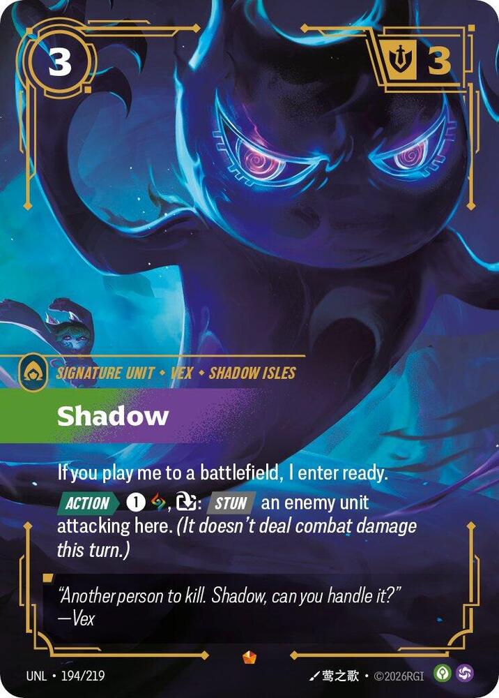 Shadow 194/219 RFTB3