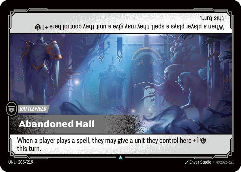 Abandoned Hall 205/219 RFTB3