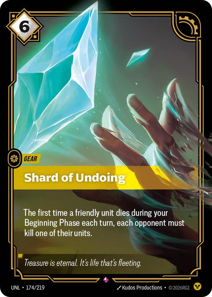 Shard of Undoing 174/219 RFTB3