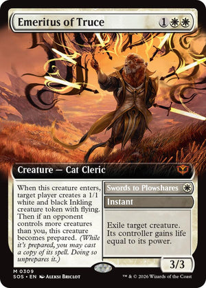 Emeritus of Truce (Extended Art) [Secrets of Strixhaven]