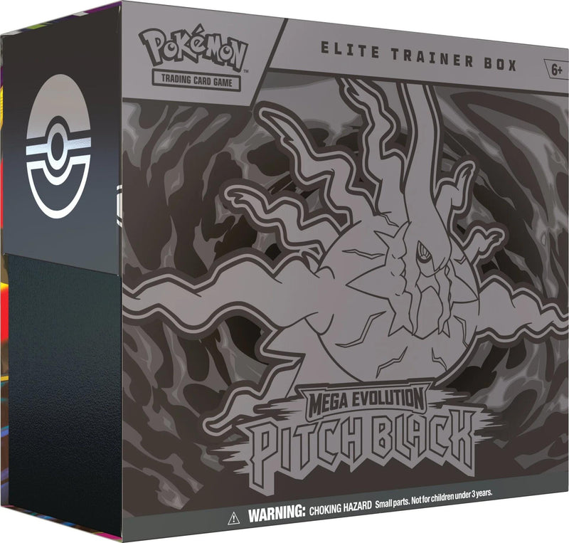 Mega Evolution: Pitch Black - Elite Trainer Box PRE-ORDER Releases 7.17