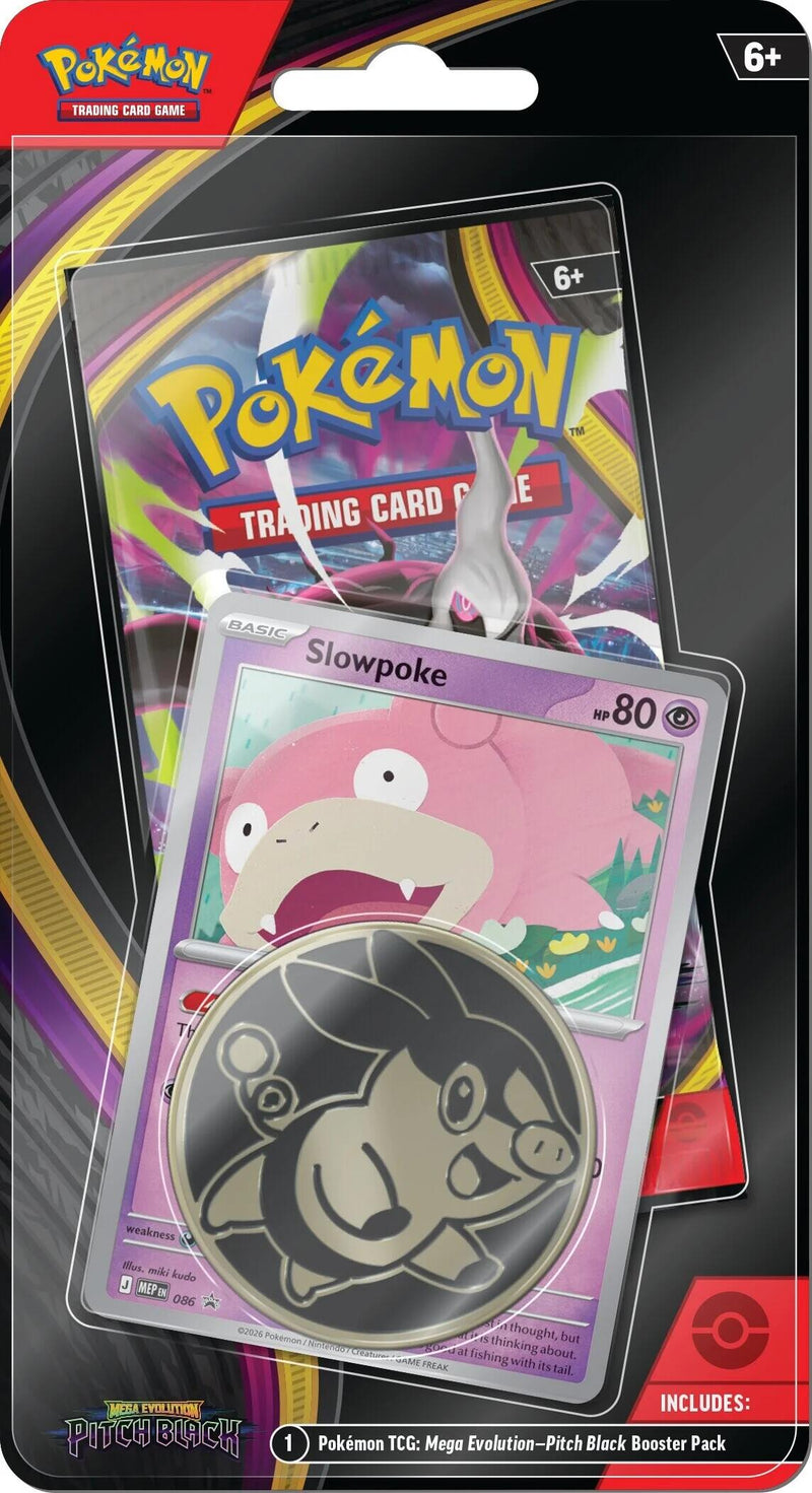 Mega Evolution: Pitch Black - Single Pack Blister [Slowpoke] PRE-ORDER Releases 7.17