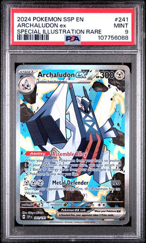 Archaludon ex 241/191 Surging Sparks PSA 9 107756088