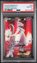 Mewtwo ex 158 XY Breakthrough Full Art PSA 10 136714488