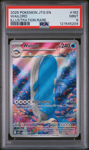 Wailord 162/159 Journey Together PSA 9 121545204
