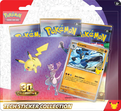 30th Celebration - Tech Sticker Collection [Lucario]