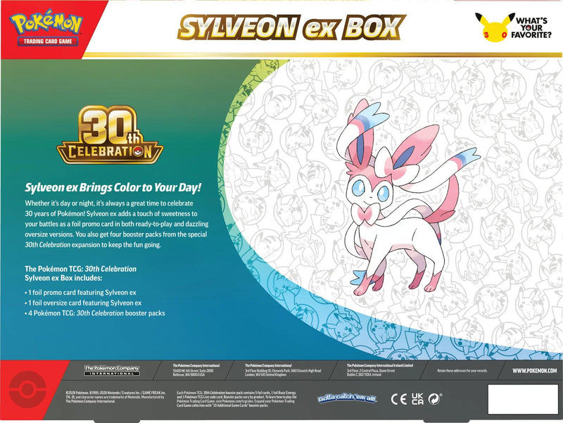 30th Celebration - Sylveon ex Box