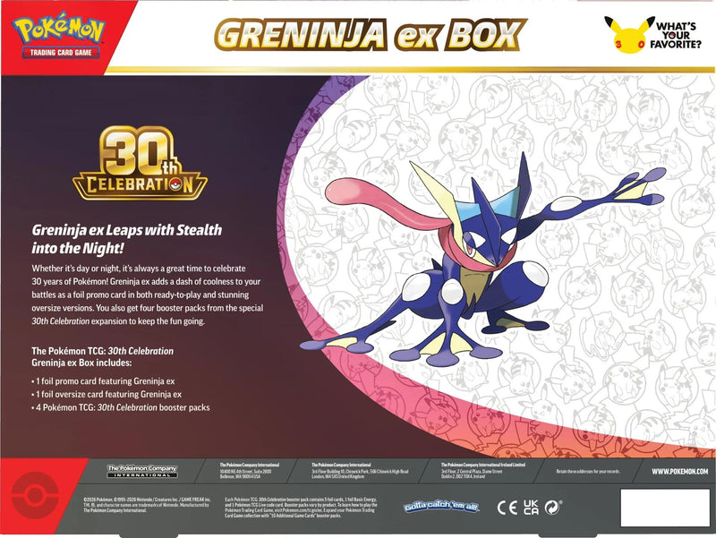 30th Celebration - Greninja ex Box