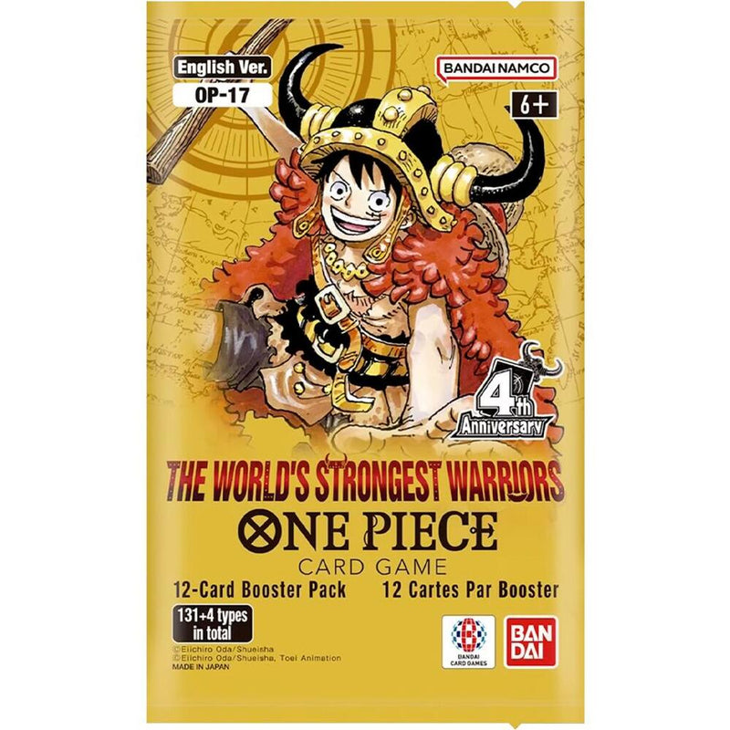 The World's Strongest Warriors Booster Pack - The World's Strongest Warriors (OP-17)