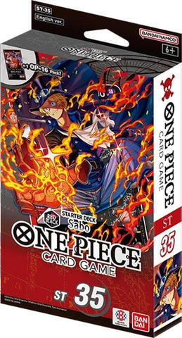 Starter Deck: RED/BLACK Sabo (ST-35)