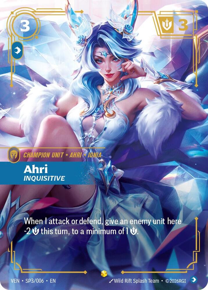 Ahri - Inquisitive (Showcase) RFTB4 SP3/006