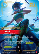 Akali - Deadly Weapon 021/166 RFTB4