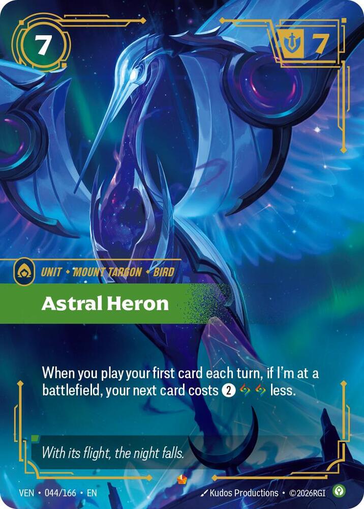 Astral Heron 044/166 RFTB4
