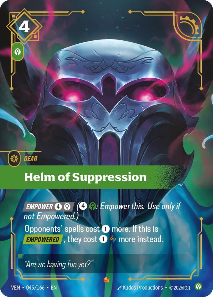 Helm of Suppression 045/166 RFTB4