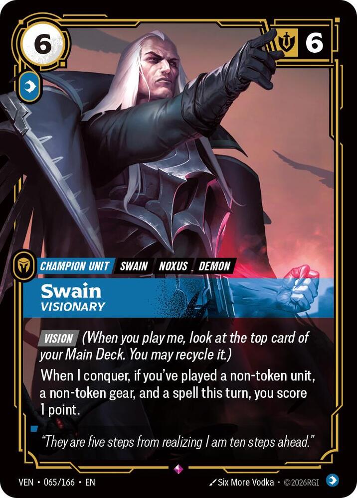 Swain - Visionary 065/166 RFTB4