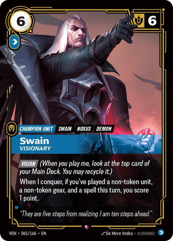 Swain - Visionary 065/166 RFTB4