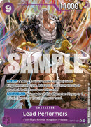 Lead Performers (Alternate Art) - The World's Strongest Warriors (OP17)