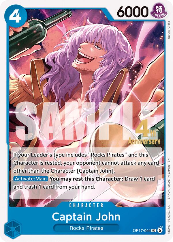 Captain John [The World's Strongest Warriors Release Event Cards]