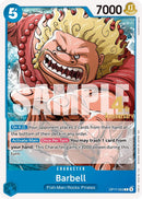 Barbell [The World's Strongest Warriors Release Event Cards]