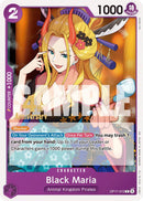 Black Maria [The World's Strongest Warriors Release Event Cards]