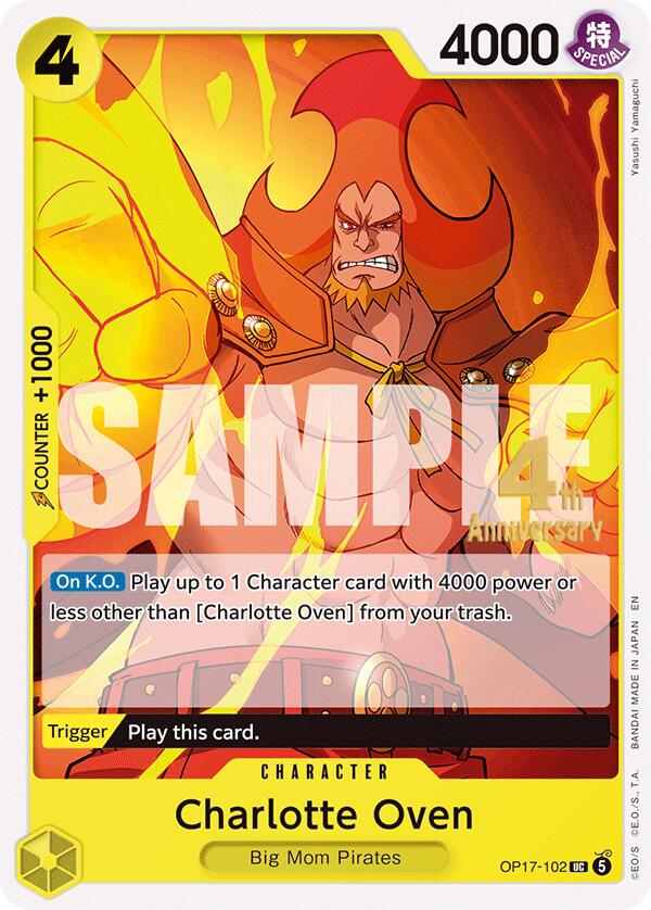 Charlotte Oven [The World's Strongest Warriors Release Event Cards]