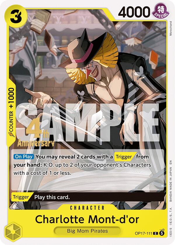 Charlotte Mont-d'or [The World's Strongest Warriors Release Event Cards]