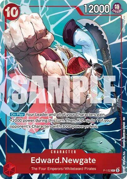 Edward.Newgate (Premium Card Collection -Flame-Flame Fruit Coliseum Edition-) [One Piece Promotion Cards]