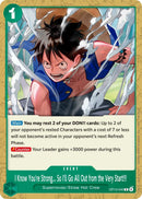 I Know You're Strong... So I'll Go All Out from the Very Start!!! (Tournament Pack 2026 Vol. 4) [One Piece Promotion Cards]
