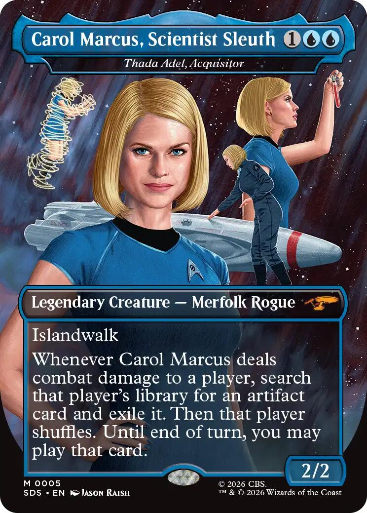 Carol Marcus, Scientist Sleuth - Thada Adel, Acquisitor (Borderless) [Star Trek: Stardates]