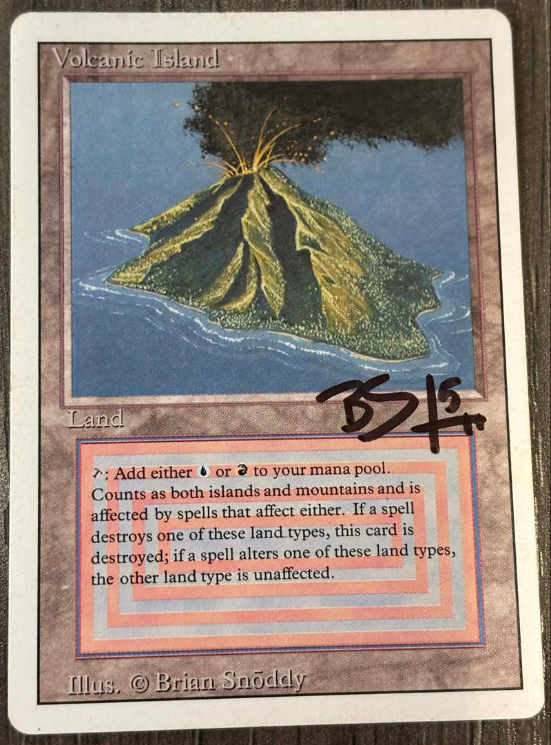 Volcanic Island Signed
