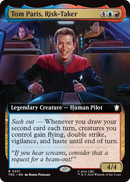 Tom Paris, Risk-Taker (Extended Art) [Star Trek Commander]