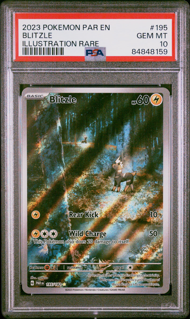 Blitzle 195/182 Paradox Rift PSA 10 84848159