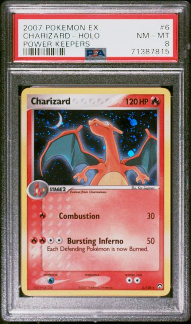 Charizard - Holo 6/108 Power Keepers PSA 8 71387815