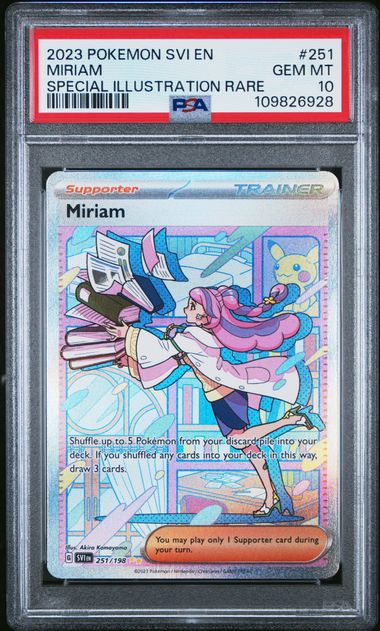 Miriam 251/198 S&V Base Set PSA 10 109826928