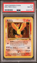Moltres 12/62 Fossil Unlimited PSA 8 94201911