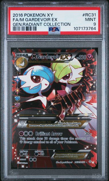 M Gardevoir EX RC31/RC32 Generations Radiant Collection PSA 9 107173764