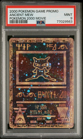 Ancient Mew Pokemon 2000 Movie Promo PSA 9 77029565